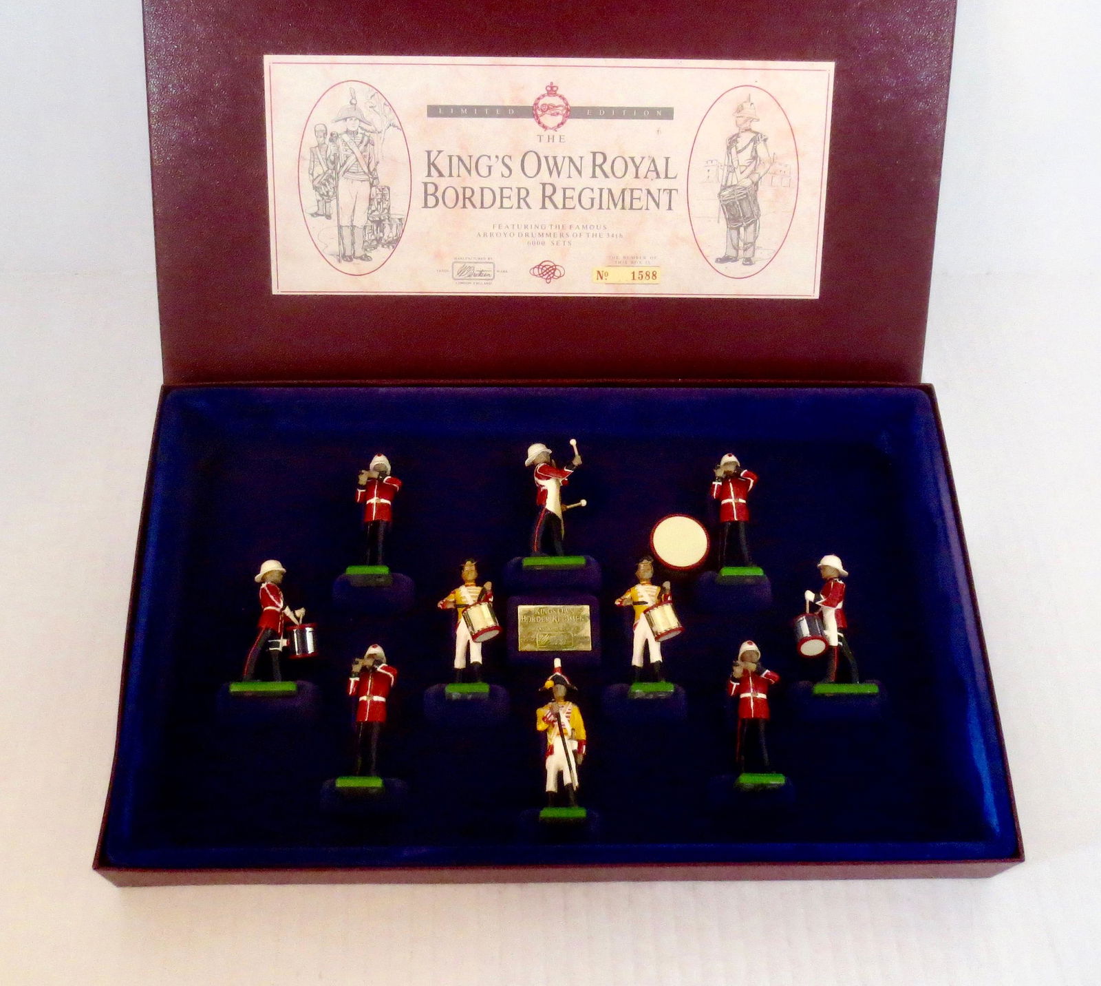 Britains #5292 King's Own Border Regiment (1 of 1)