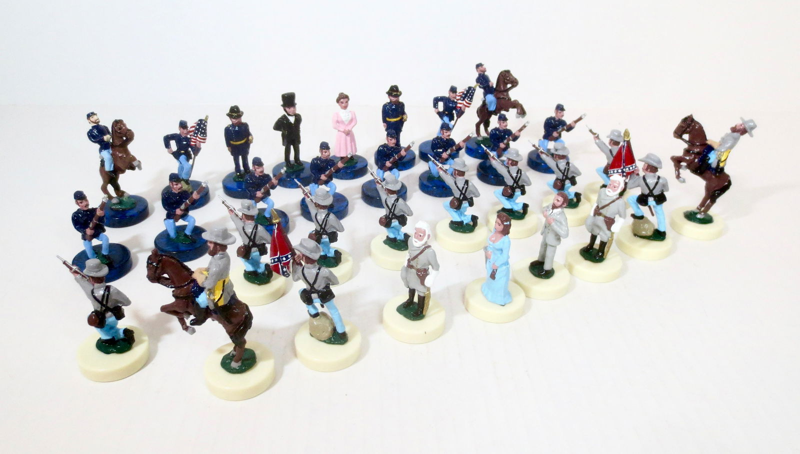 American Civil War Chess Set (1 of 1)