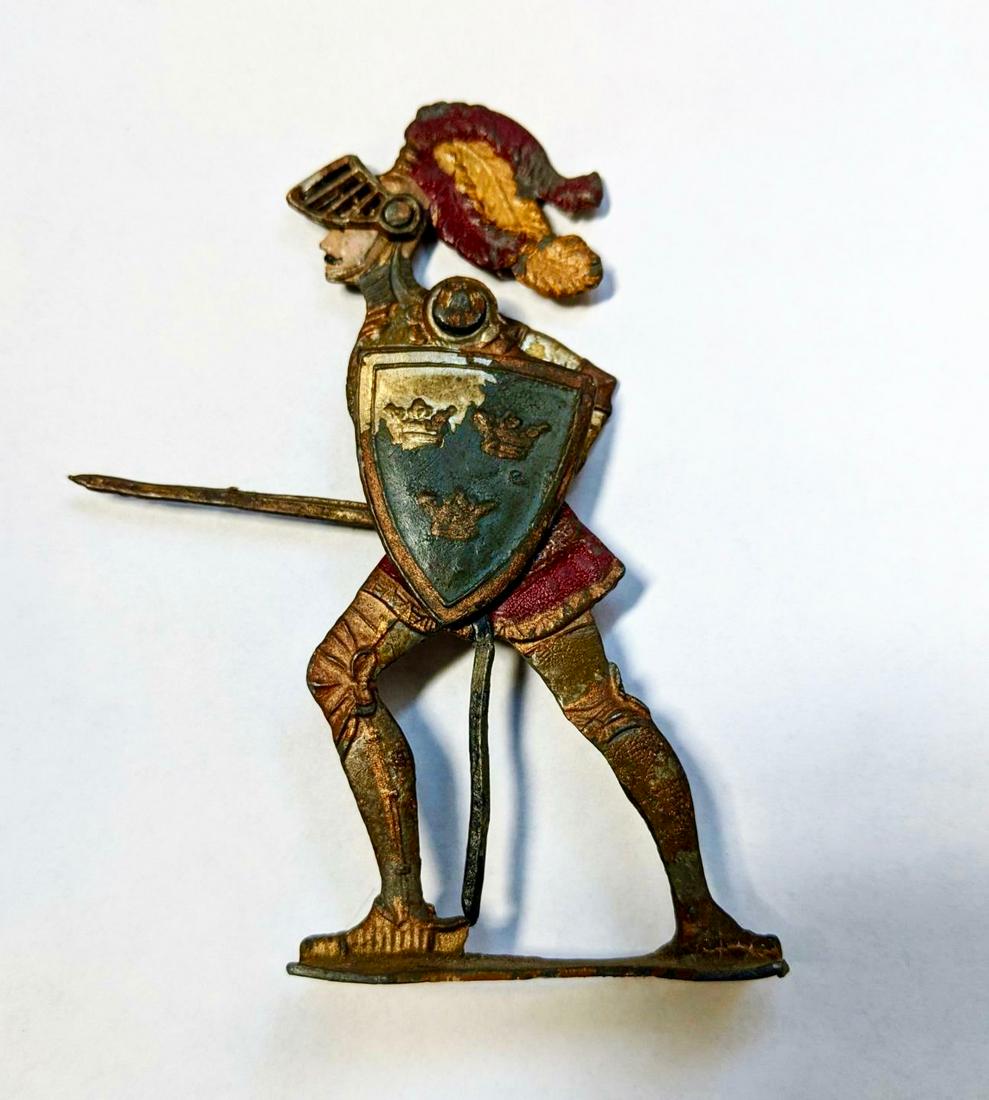 RARE 4" Besold Medieval Knight (1 of 1)