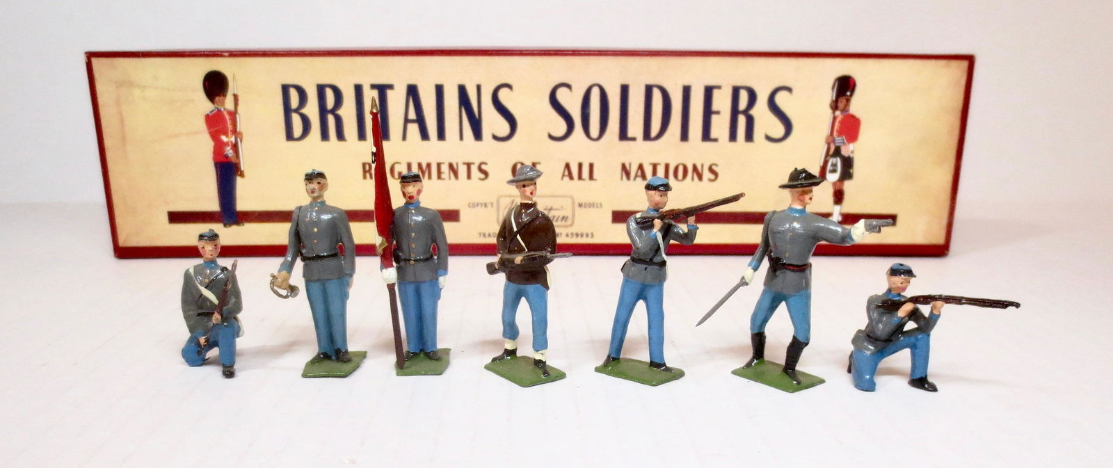 Britains #2060 Confederate Infantry (1 of 1)