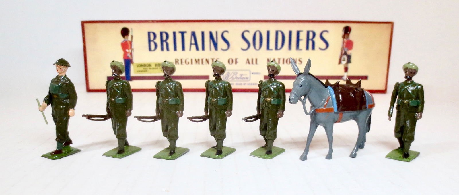 Britains #1893 Indian Army Service Corps (1 of 1)