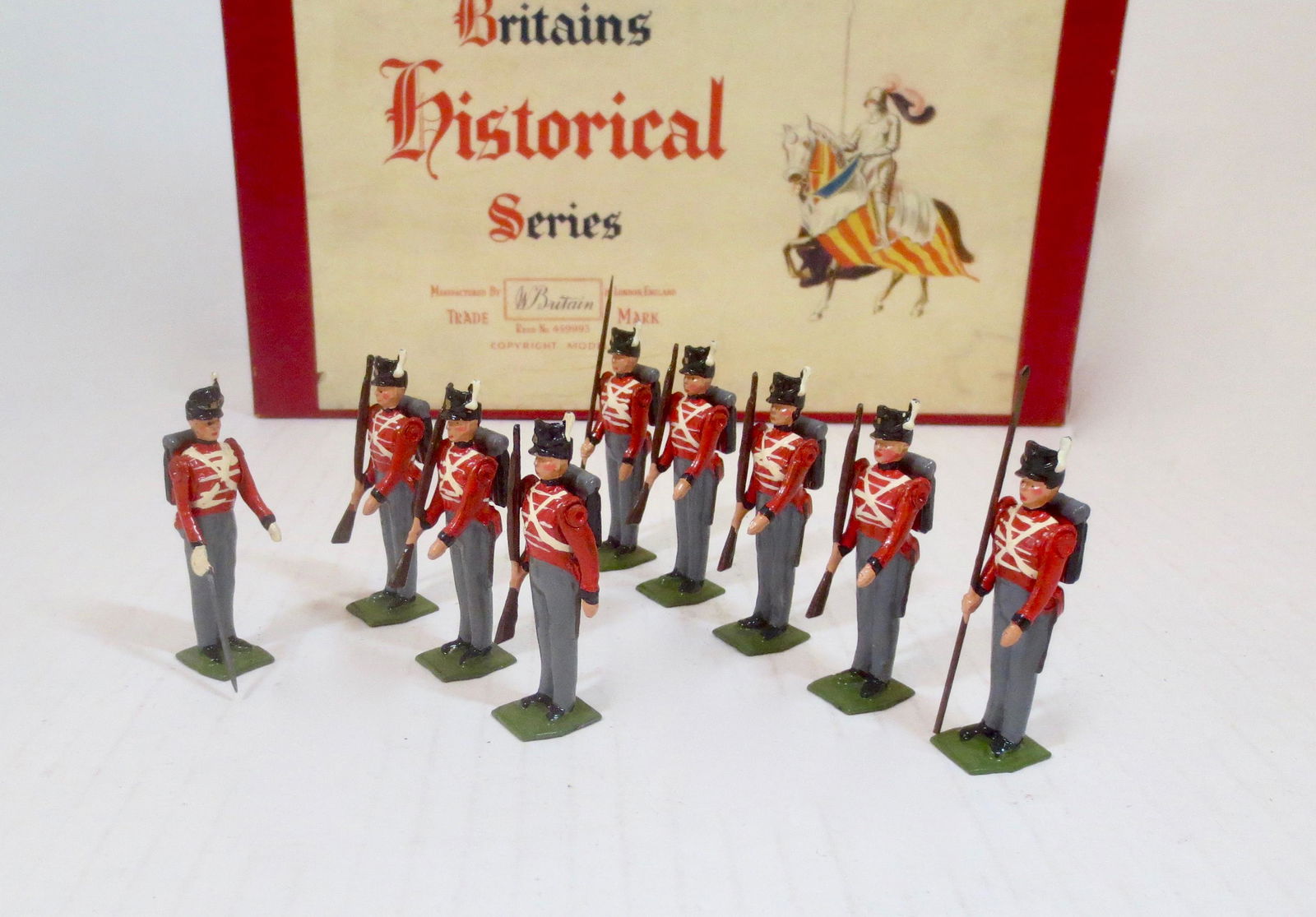 Britains #1518 Line Infantry with Muskets (1 of 1)