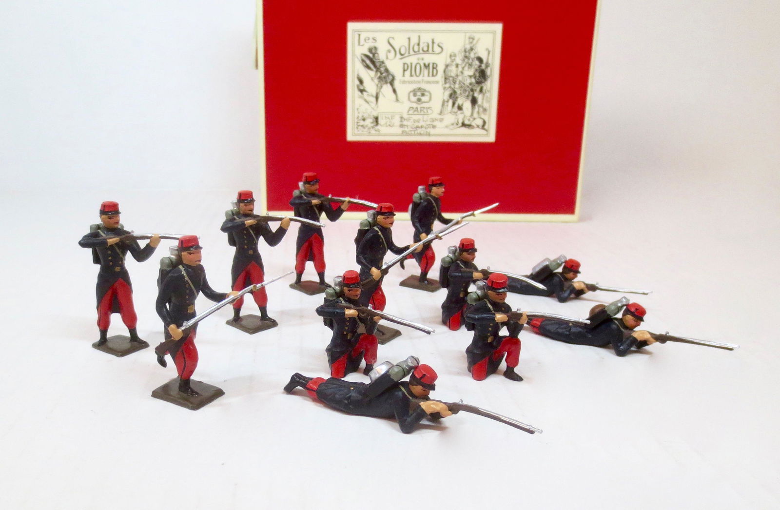 Mignot Infantry of the Line in Action (1 of 1)