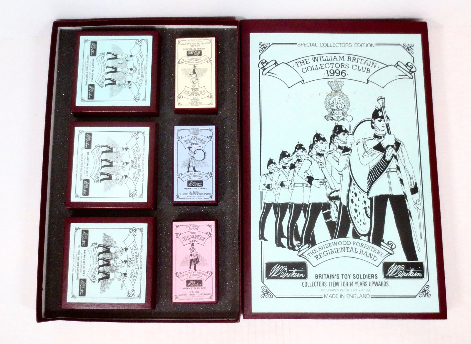 Britains The Sherwood Foresters Regimental Band (1 of 1)