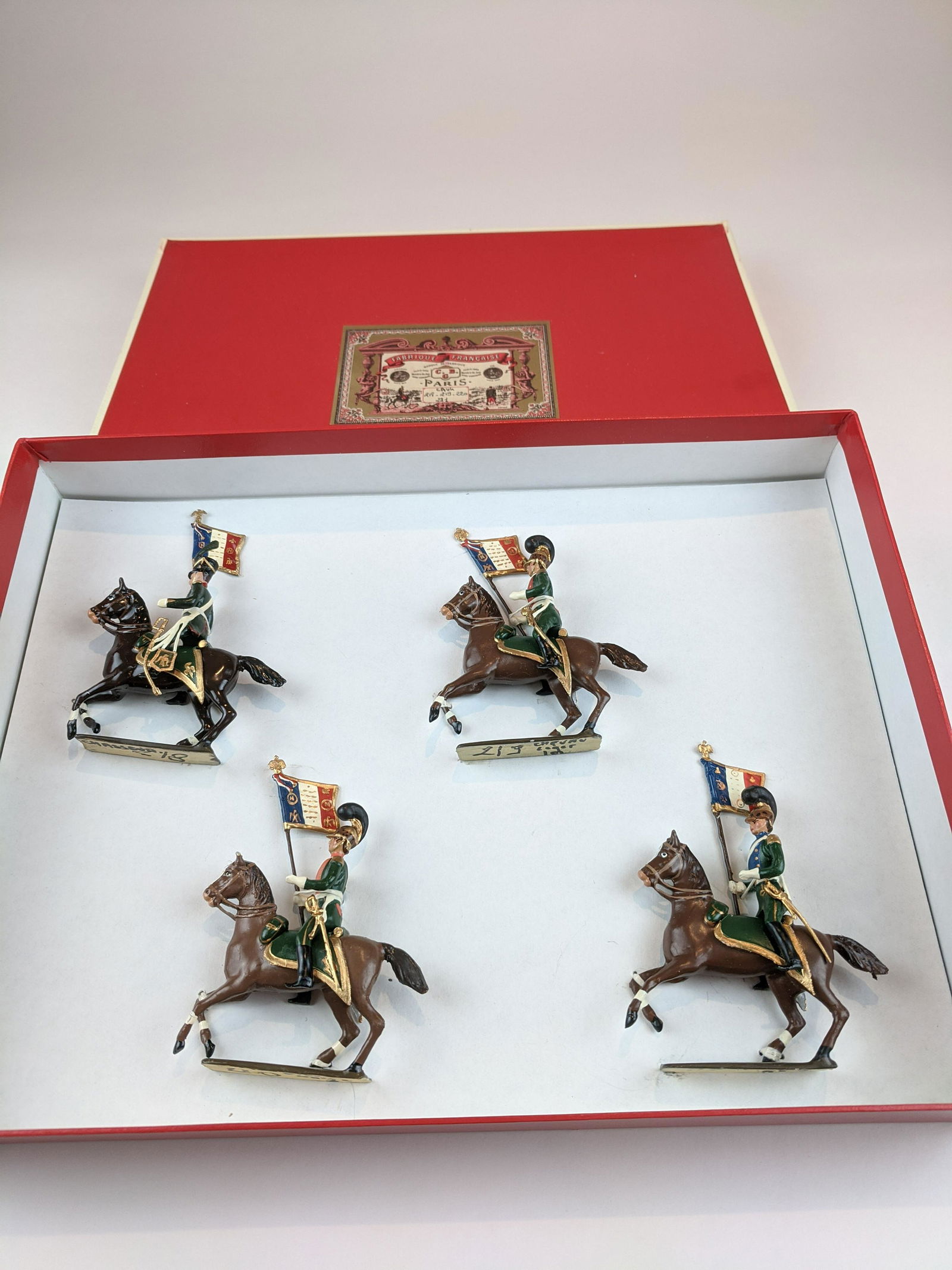 Mignot 218-221 Cavalry Flagbearers (1 of 1)