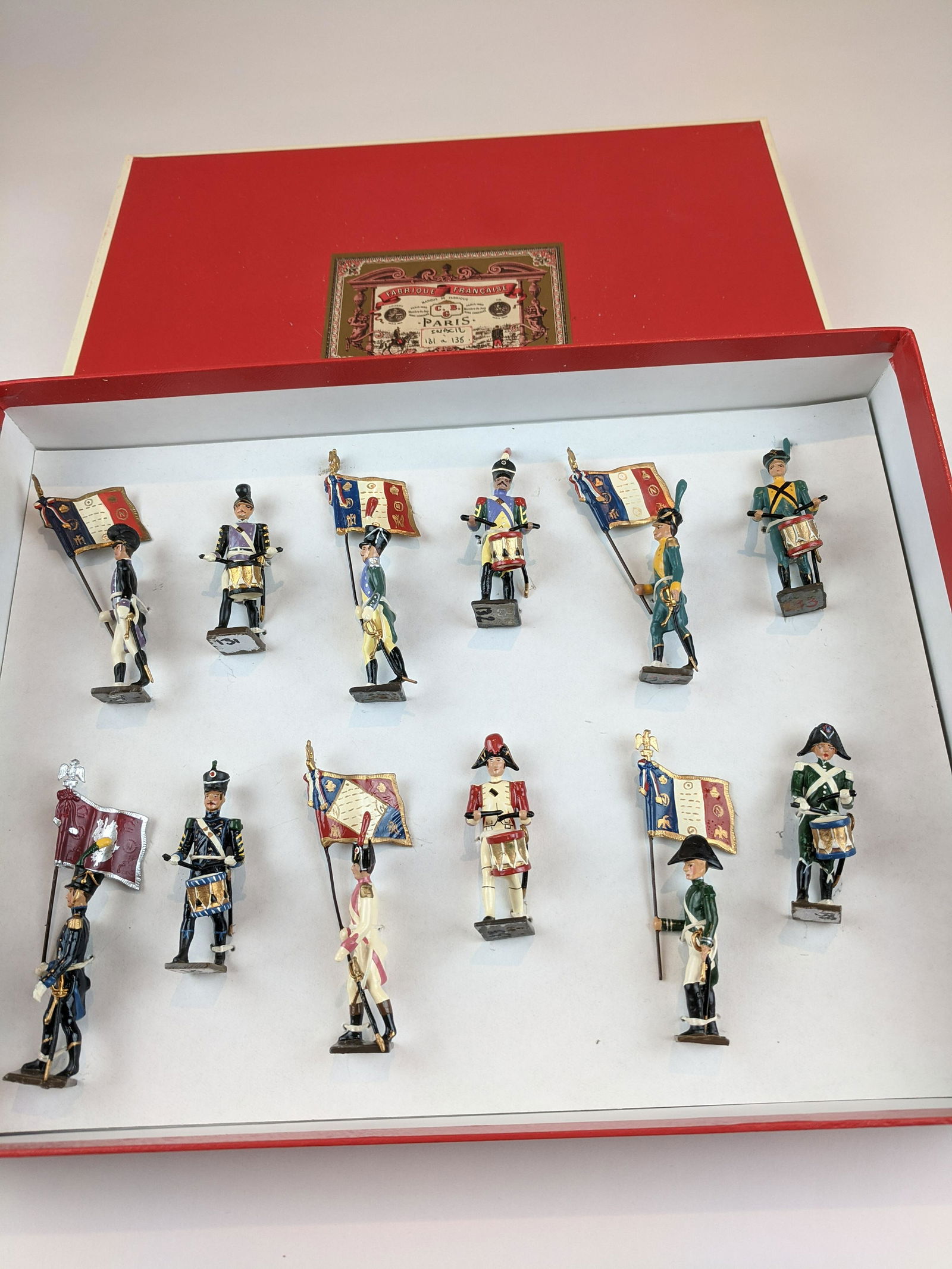 Mignot 131-135 Drummers and Flagbearers (1 of 1)