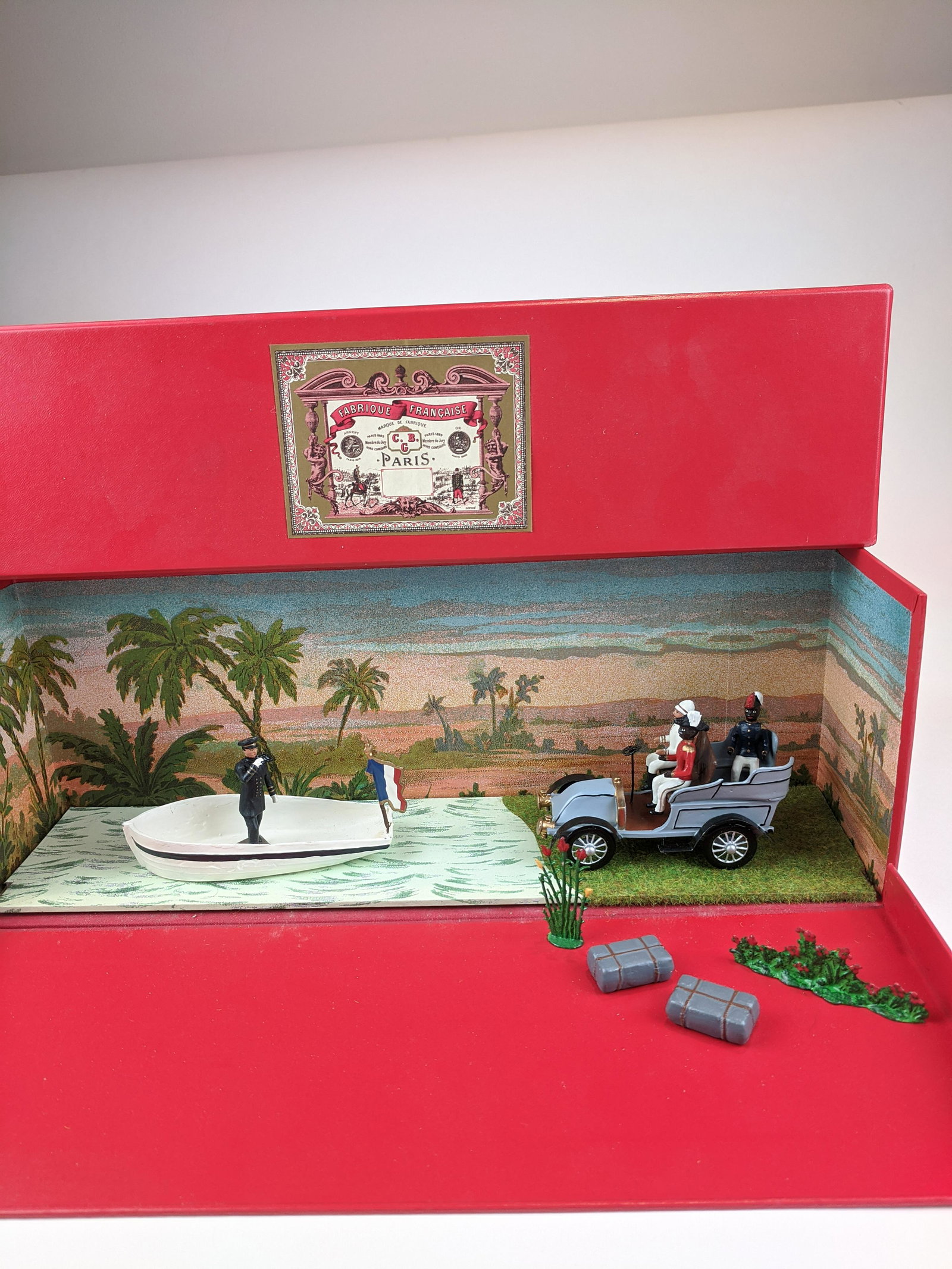 Mignot Car and Boat: 10 Pieces Condition New In Box **Additional $25 shipping charge due to large lot size**
