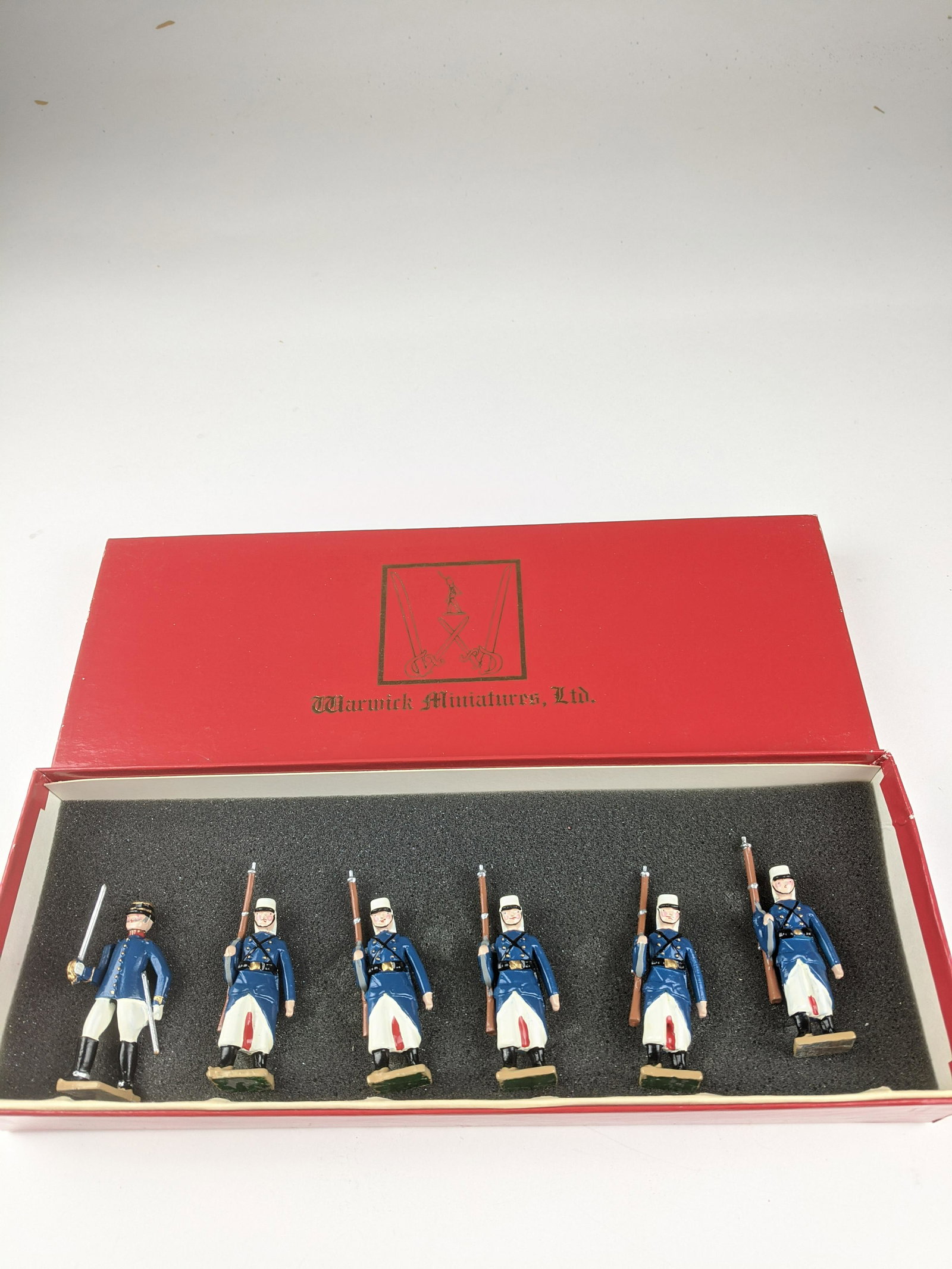 Warwick Miniatures #36 French Foreign Legion: 6Pieces Condition Excellent Box Very Good
