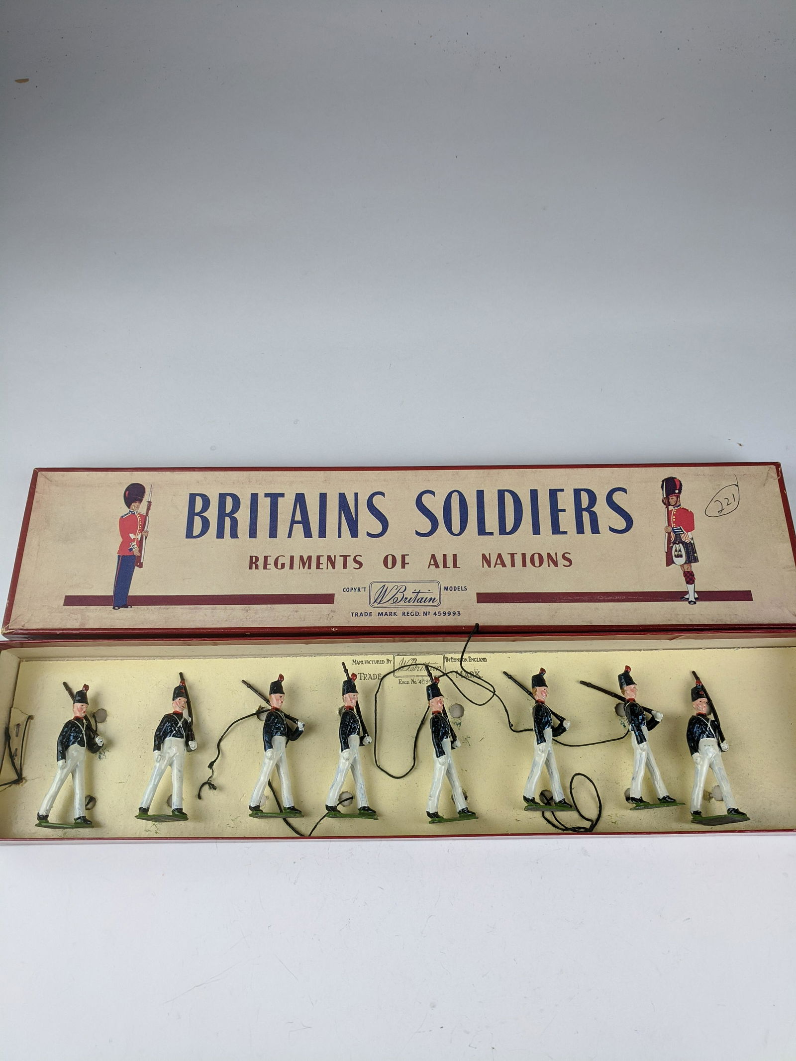 Britains #220 Uruguayan Military Cadets (1 of 1)