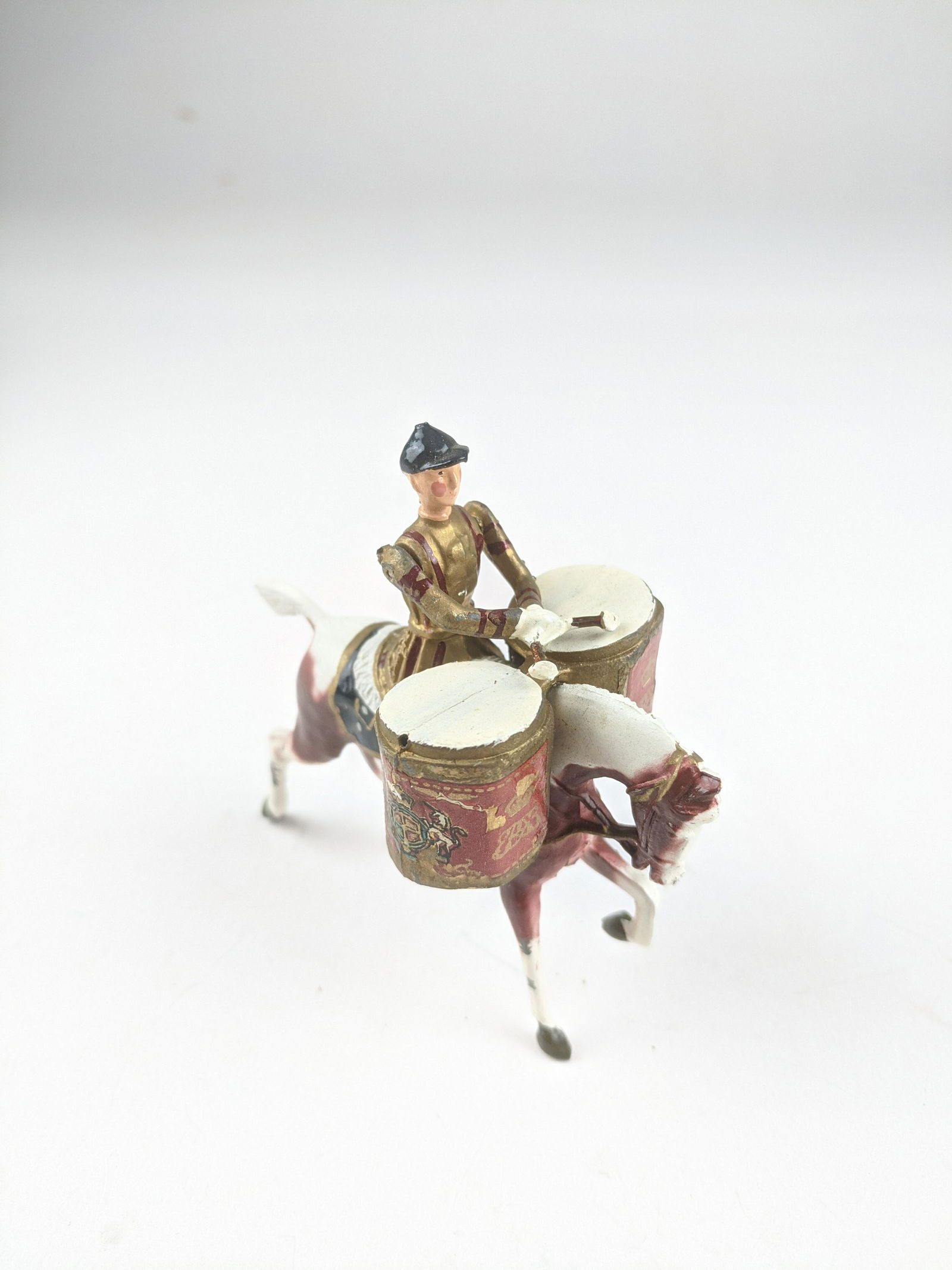 Britains #2151 Mounted Kettle Drummer (1 of 1)