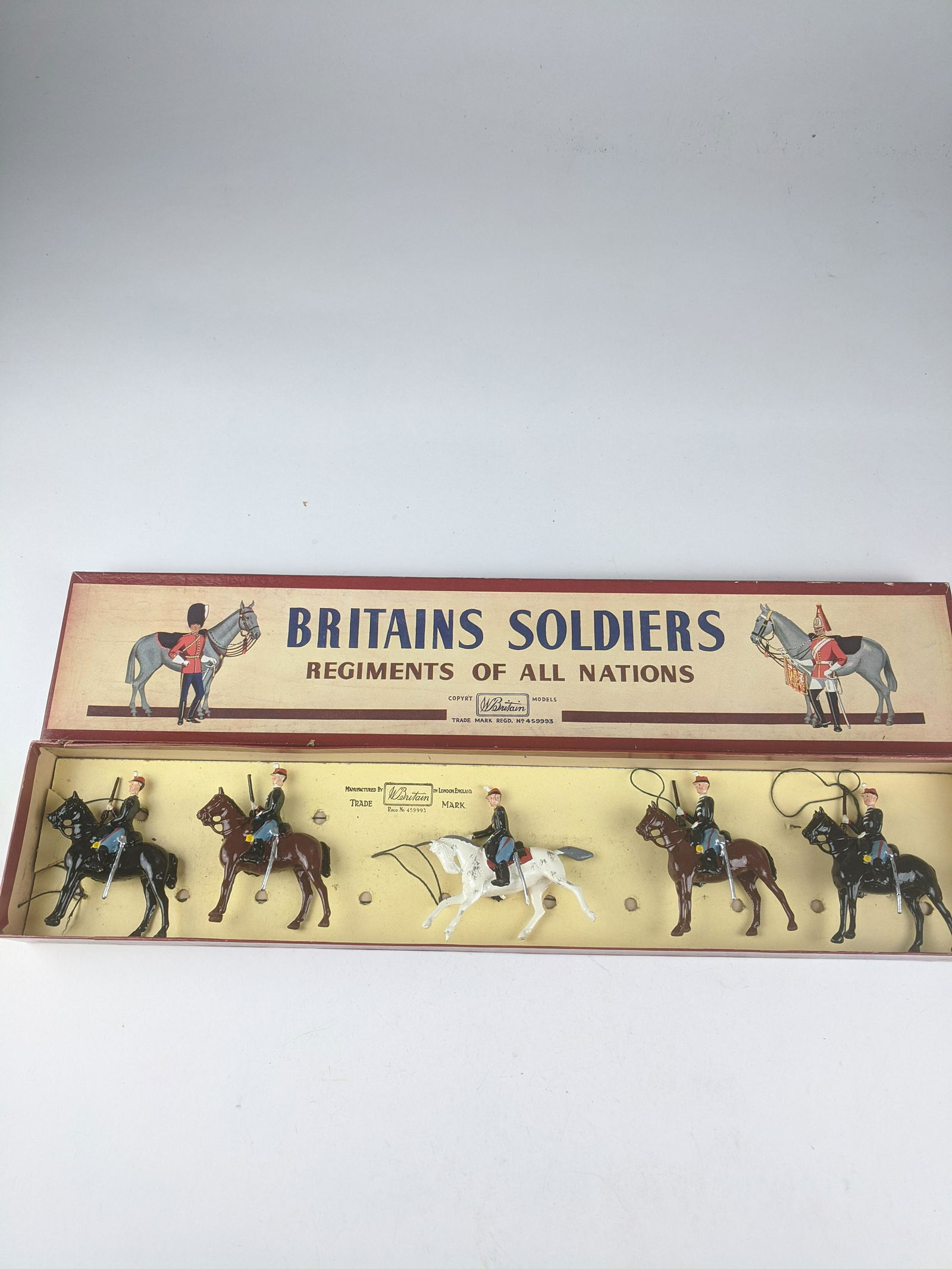 Britains #190 Belgian Chassaurs A Cheval (1 of 1)