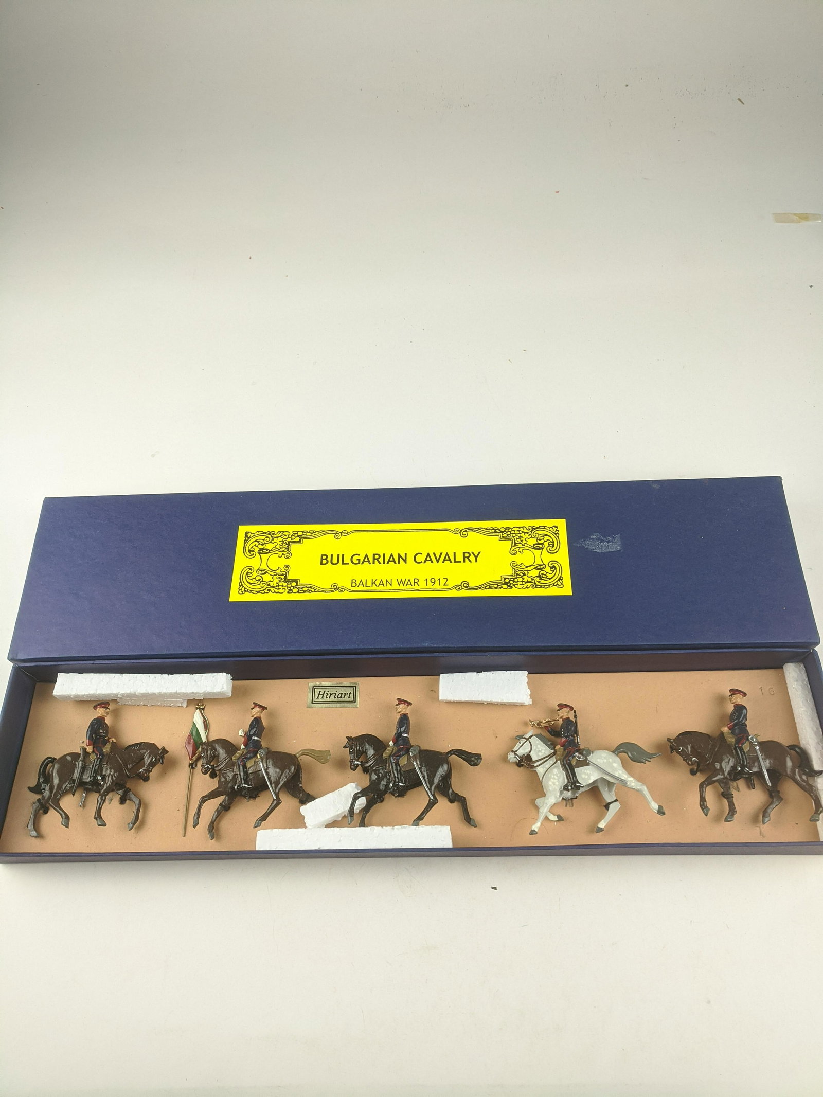 Hiriat Bulgarian Cavalry 1912: 5 Pieces Still Tied In Box Condition Excellent Box Very Good