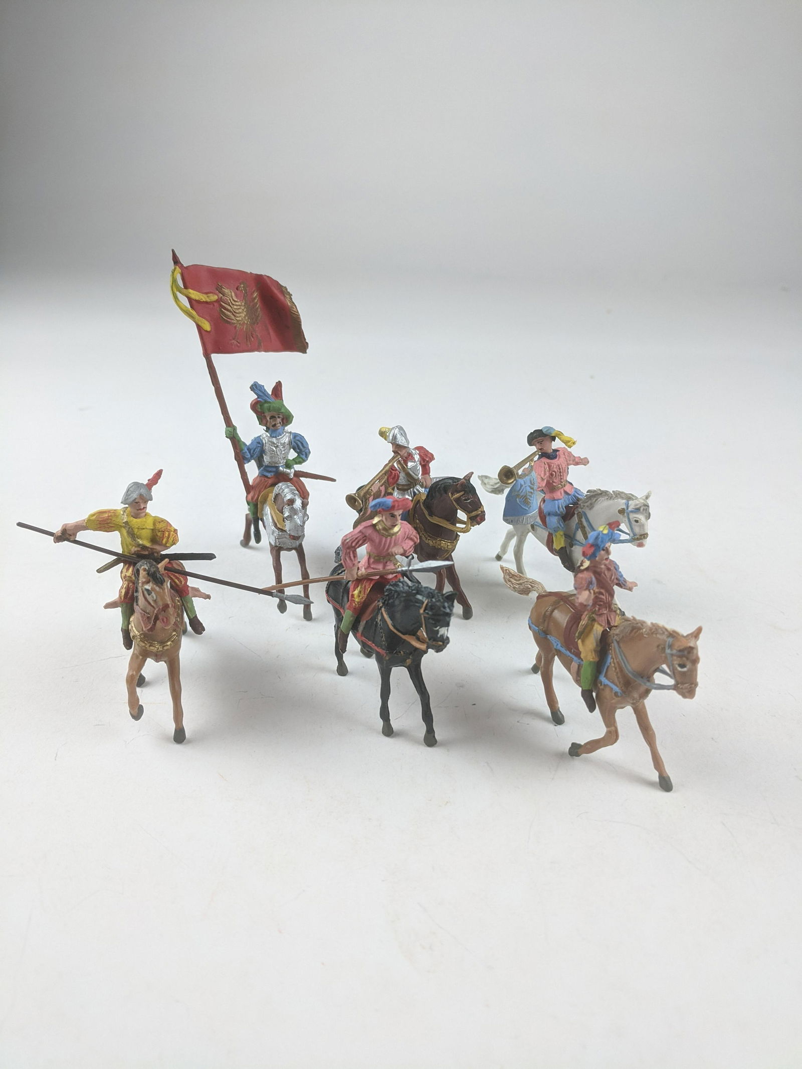 Merten Plastic Mounted Landsknechts 4cm (1 of 1)