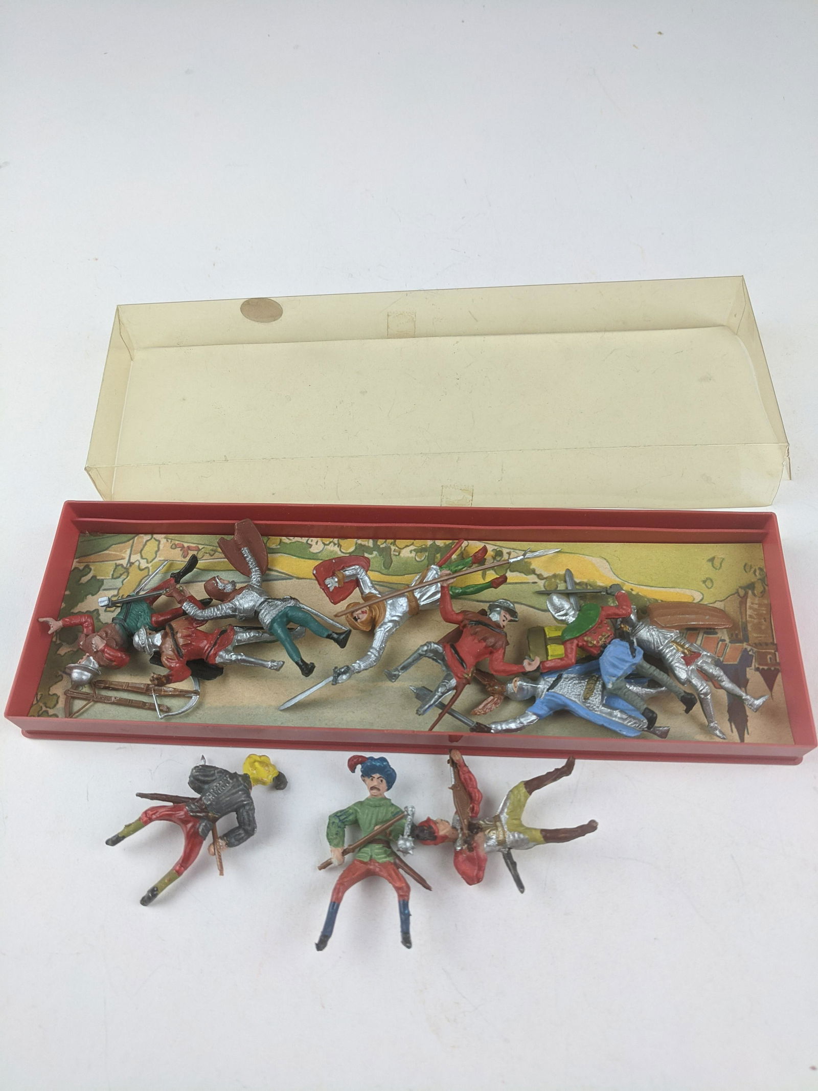 Merten Plastic Mounted Landsknechts 4cm (1 of 1)