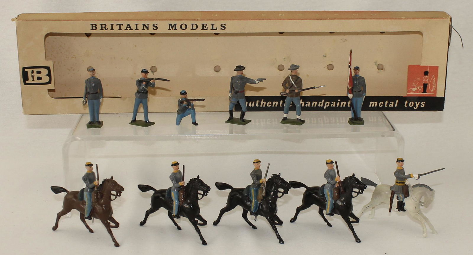 Britains Lot ACW Confederate Cavalry (1 of 2)
