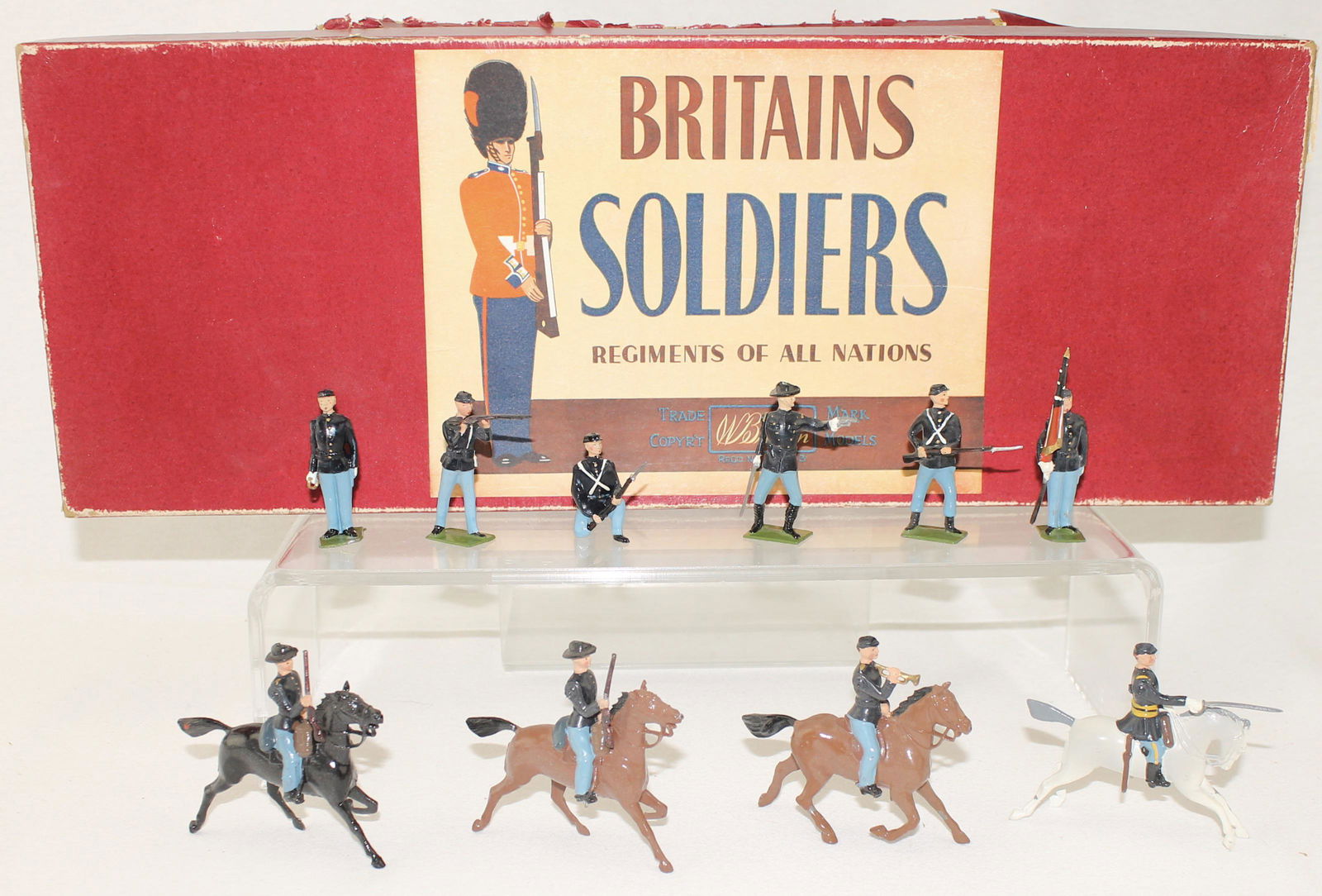 Britains Set 2069 ACW Union Cavalry and Infantry (1 of 2)