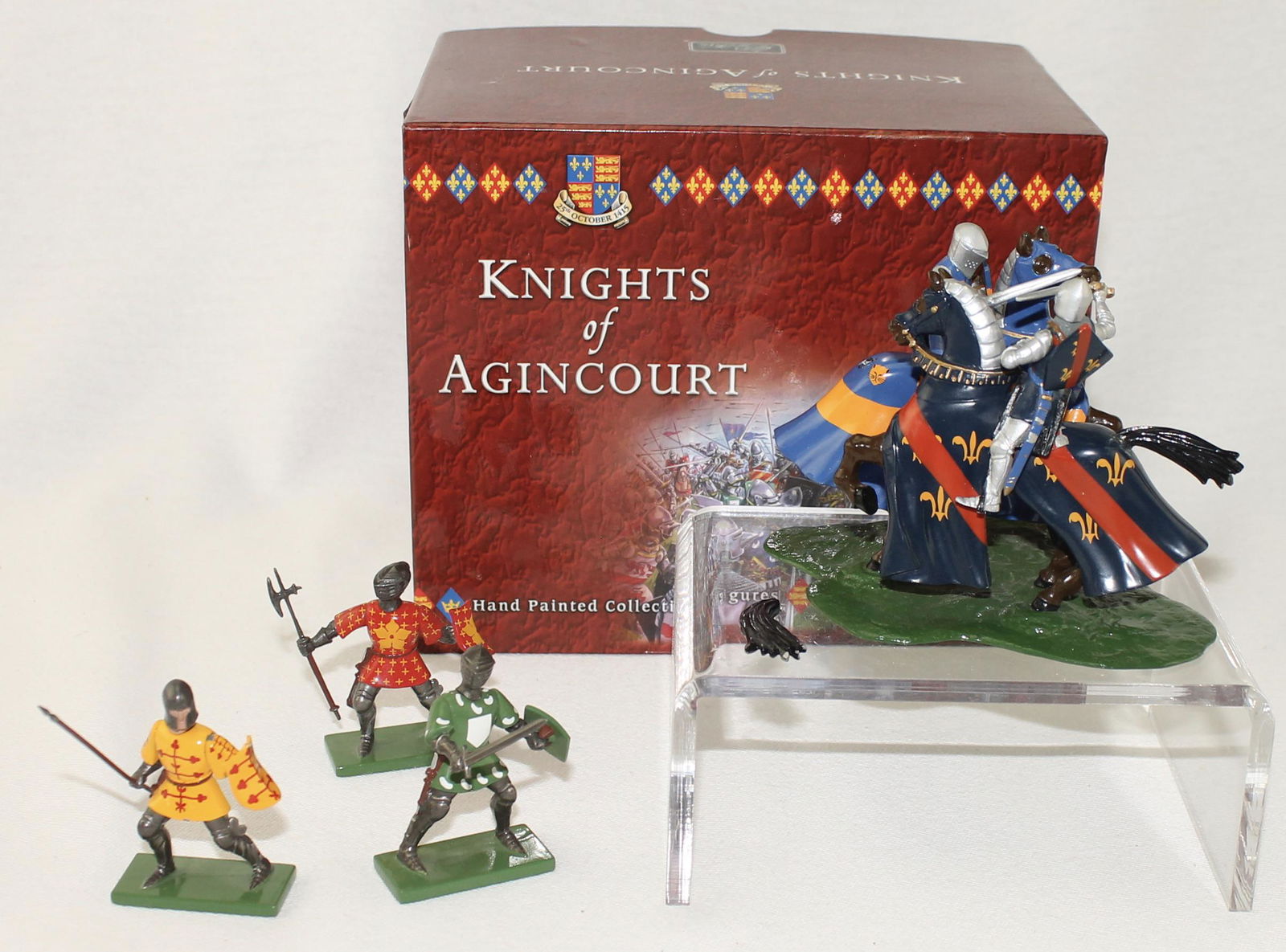 Britains Lot Mounted Knights Dueling (1 of 3)