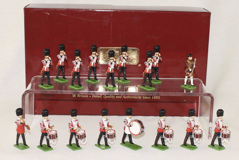 Britains Set Grenadier Guards Drum And Fife Band