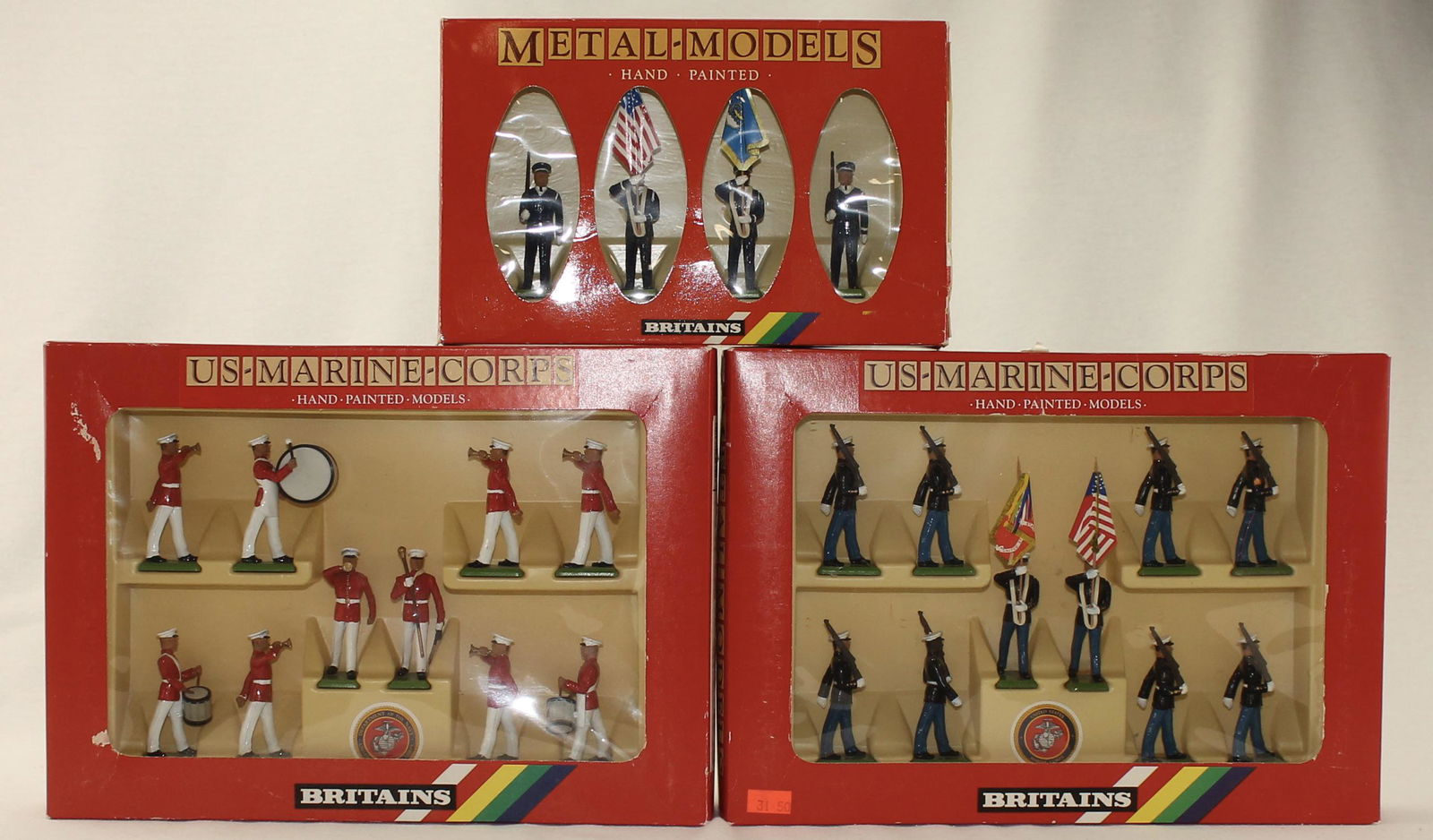 Britains Lot US Marine Band Air Force Color (1 of 1)