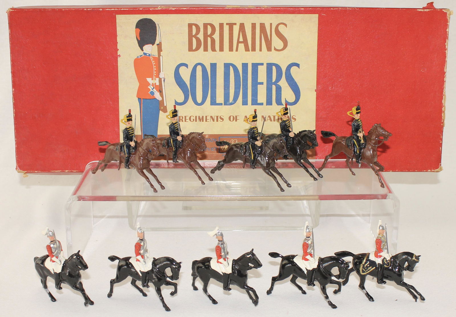 Britains Set Life Guards and 4th Hussars (1 of 2)