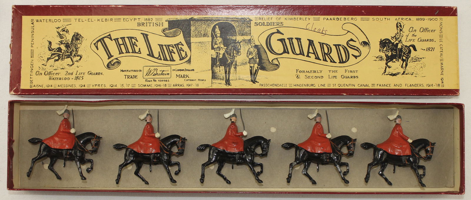 Britains Set Life Guards in Cloaks (1 of 1)