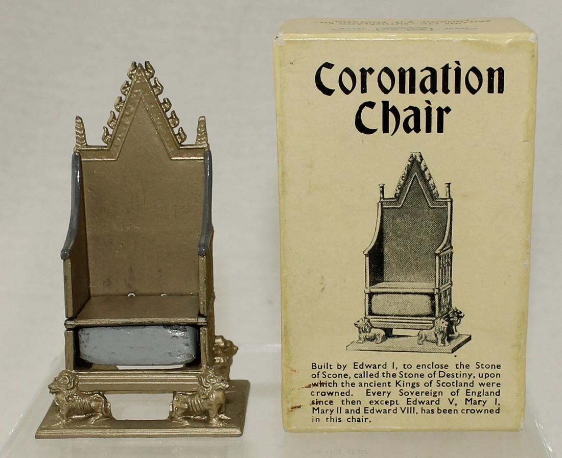 Britains Set Coronation Chair Stone of Scone (1 of 1)