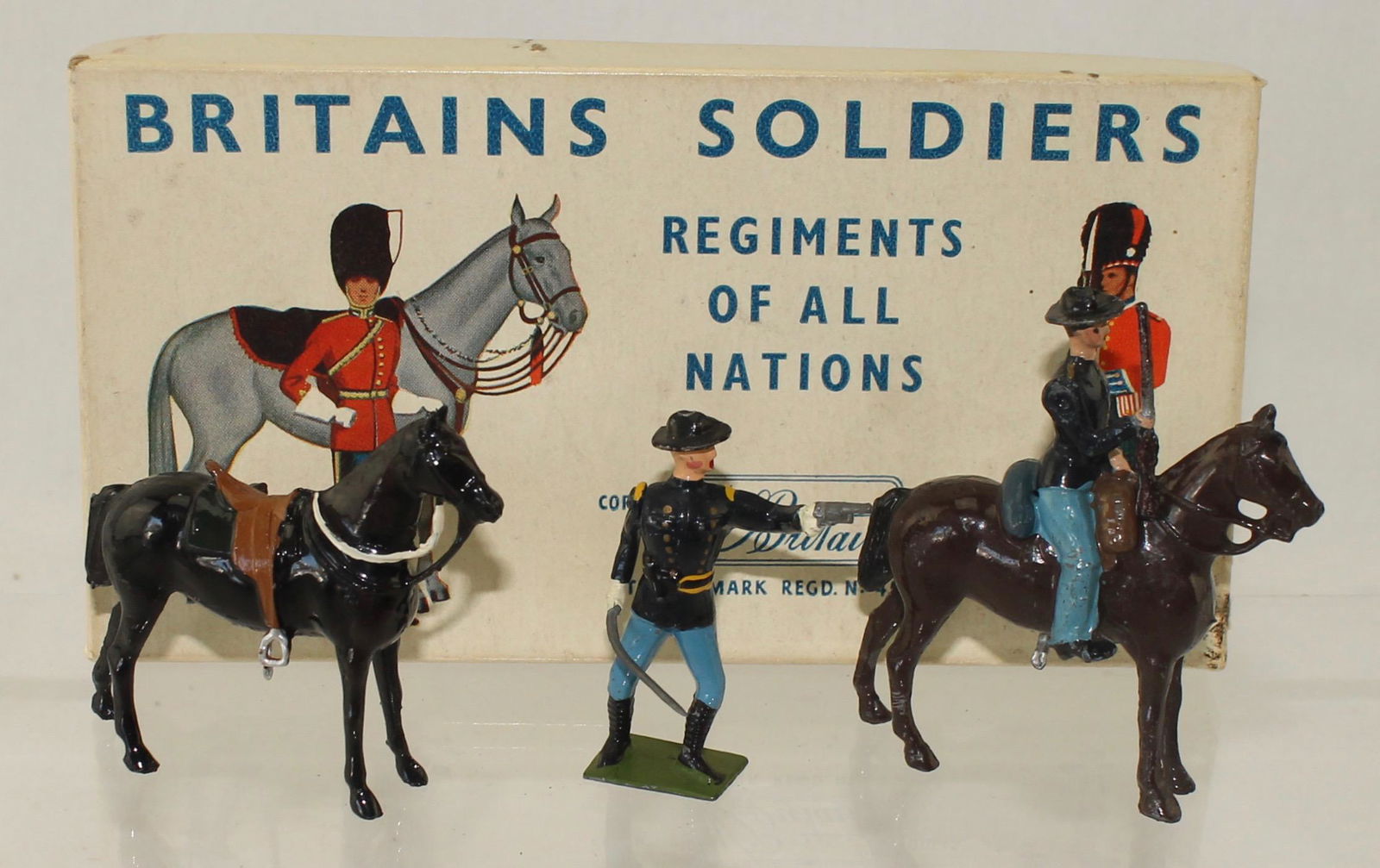 Britains Set #2140 Half Set ACW Union Cavalry (1 of 1)