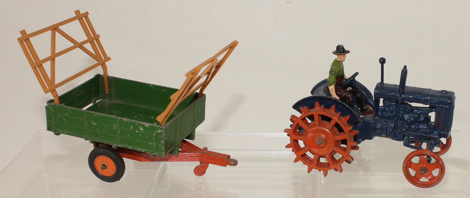 Britains Lot Fordson Tractor and Trailer (1 of 1)