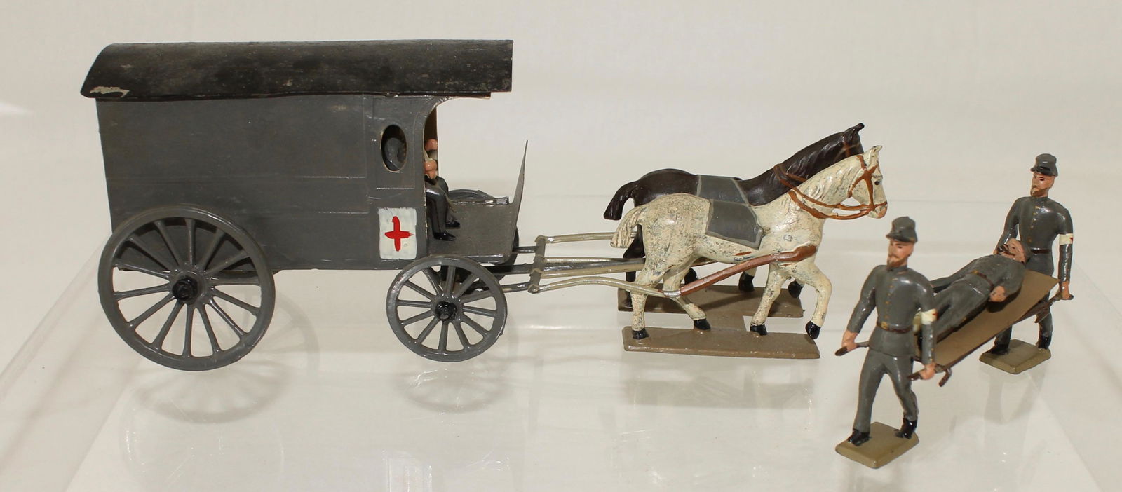Mignot ACW Confederate Horse Drawn Ambulance (1 of 3)