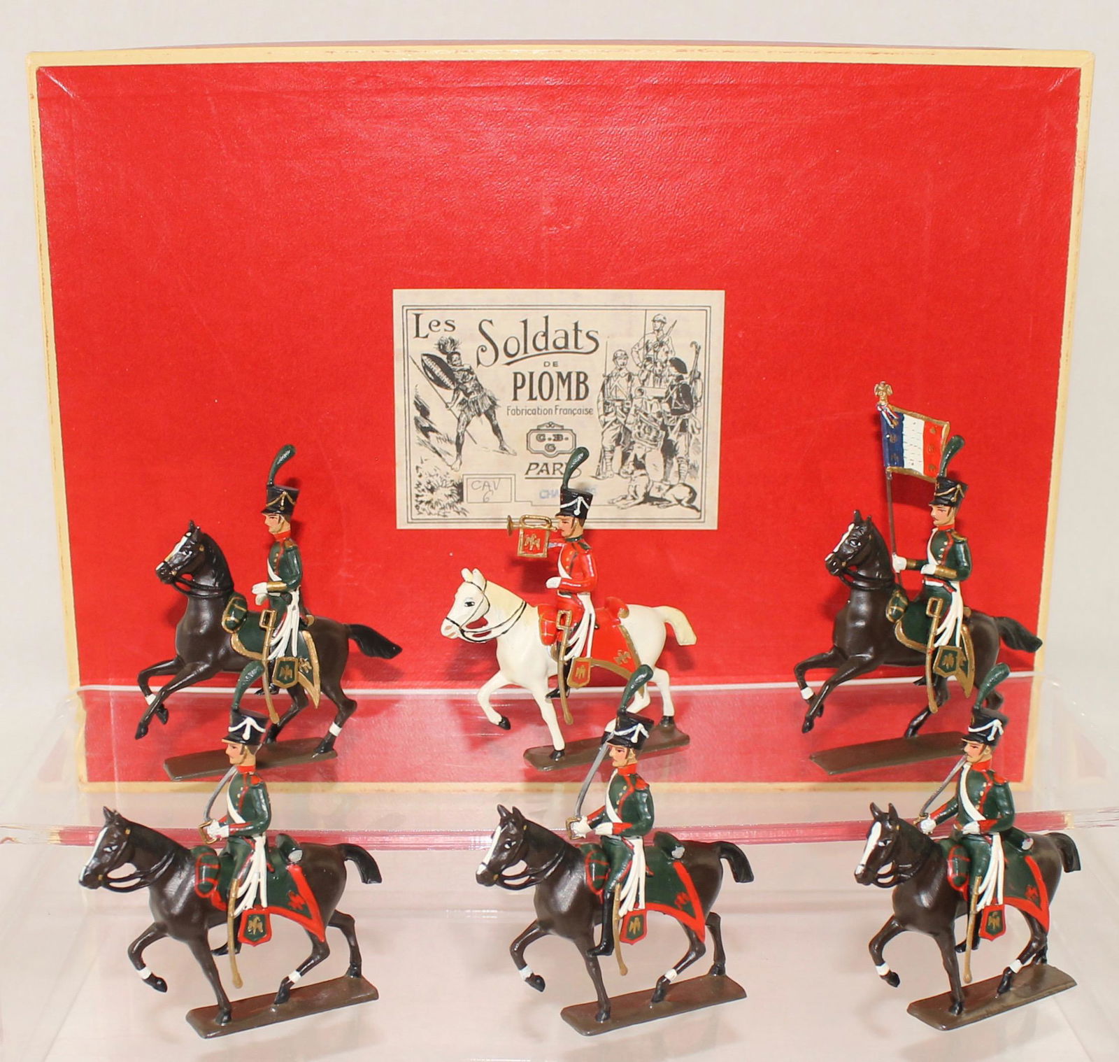 Mignot French Chasseurs Mounted (1 of 3)