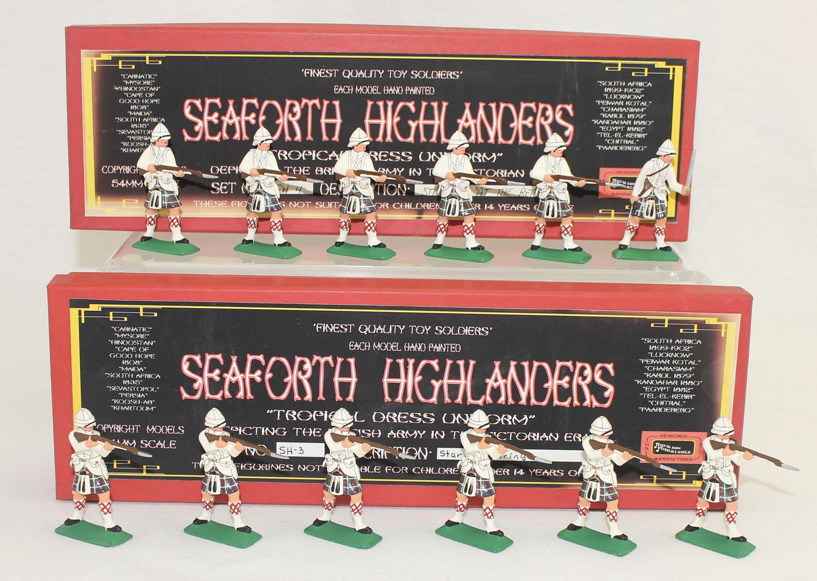 Nickolson Miniatures Lot Seaforth Highlanders (1 of 1)