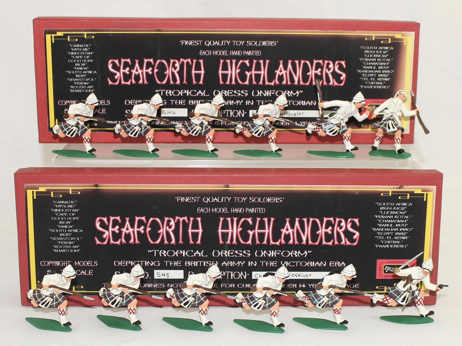 Nickolson Miniatures Lot Seaforth Highlanders (1 of 1)