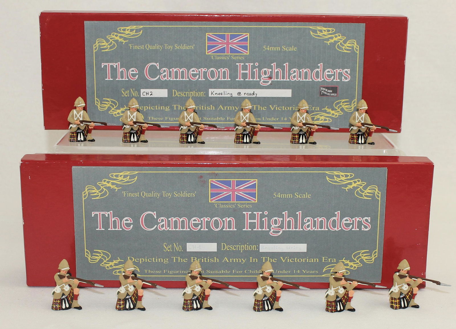 Nickolson Miniatures Lot Cameron Highlanders (1 of 1)