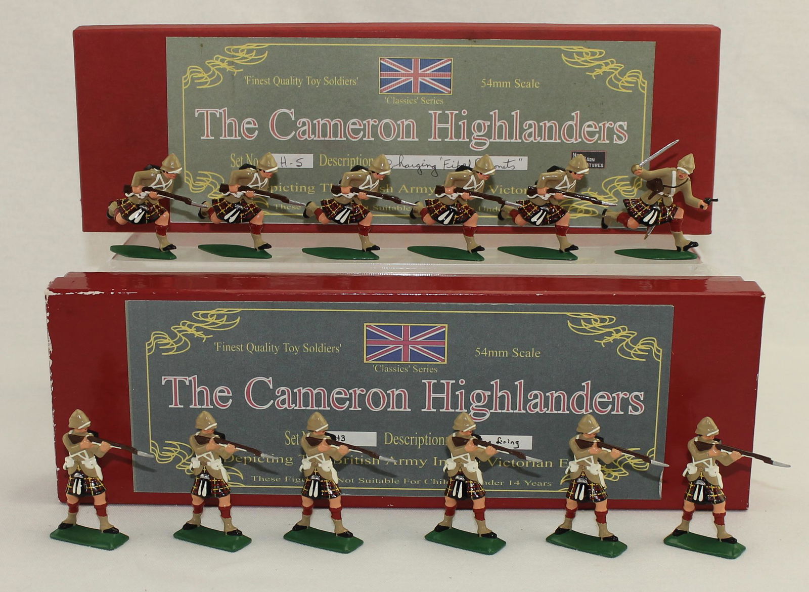 Nickolson Miniatures Lot Cameron Highlanders (1 of 1)