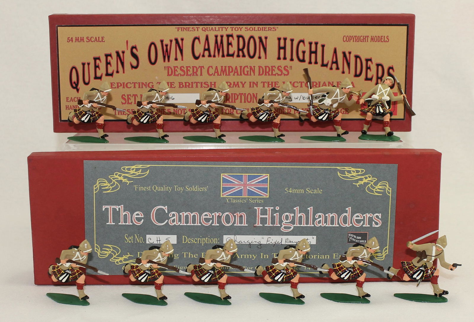 Nickolson Miniatures Lot Cameron Highlanders (1 of 1)