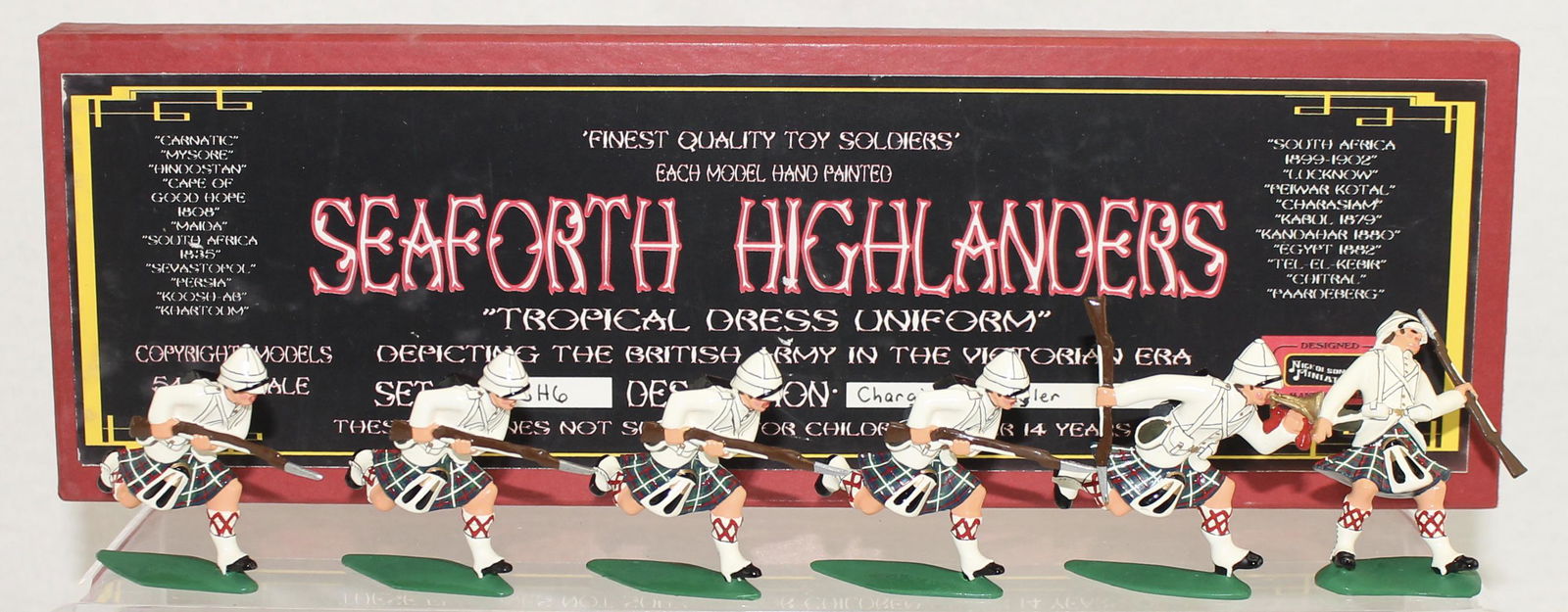 Nickolson Miniatures Set Seaforth Highlanders (1 of 1)