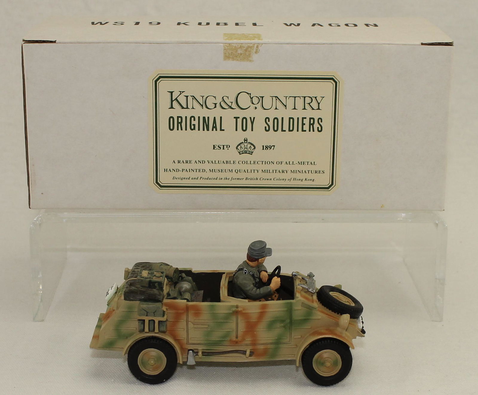 King & Country German Kubelwagon with Crew (1 of 3)