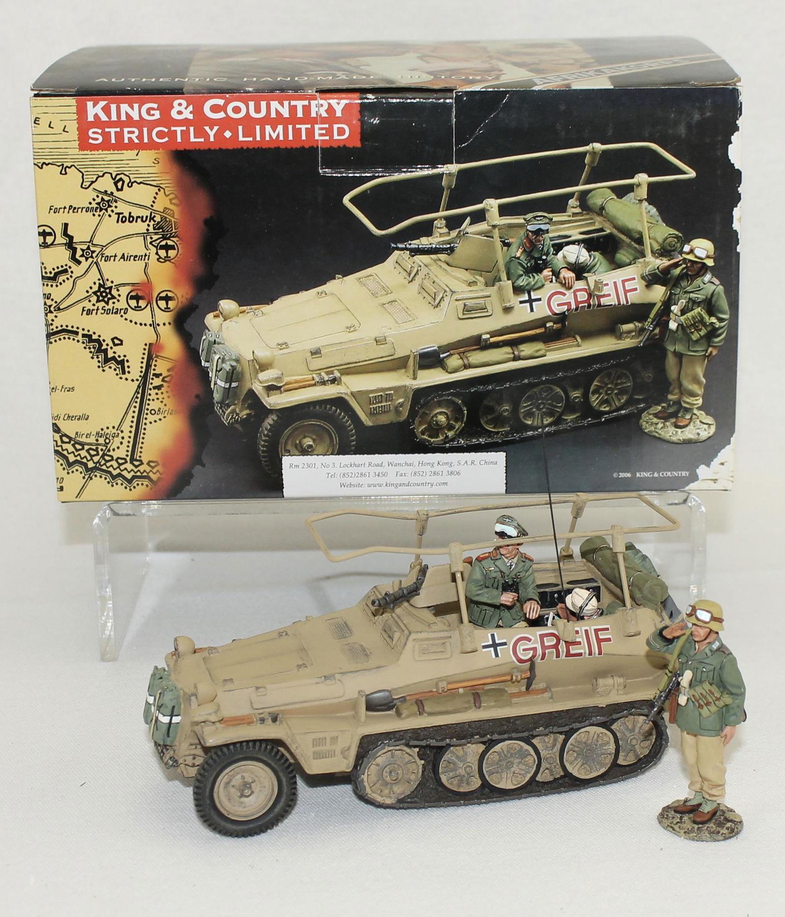 King and Country Rommel's Half-Track (1 of 3)