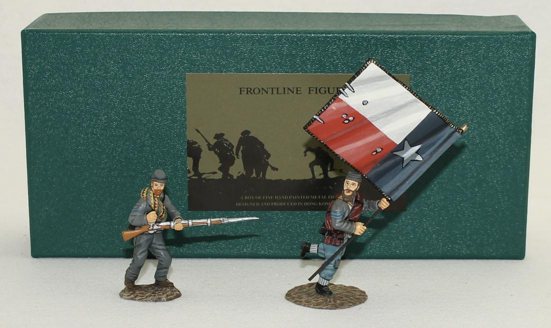 Frontline Set 1st Texas Regiment Standard Bearer (1 of 1)