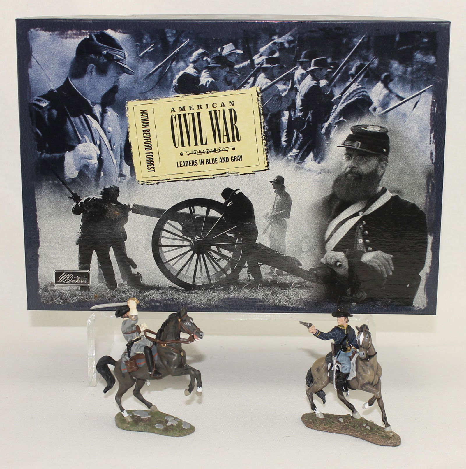Britains Set Mounted Lt General Forest with Aide (1 of 2)
