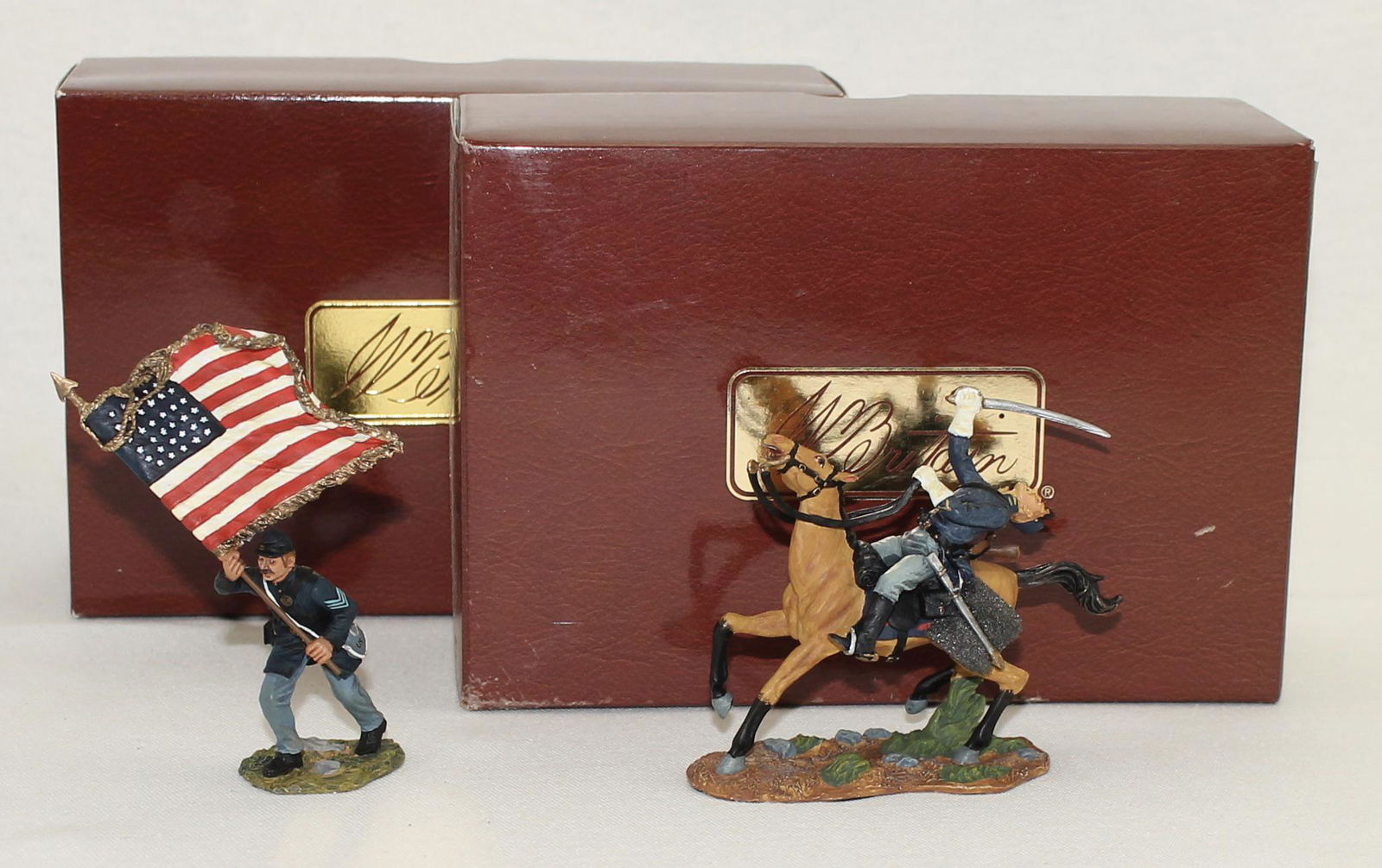 Britains Lot Union Cavalry Private Color Bearer (1 of 1)