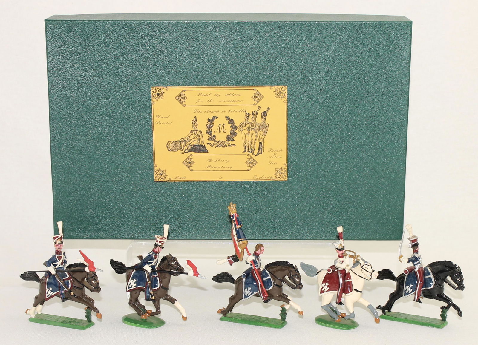 Mulberry Miniatures Set Mounted Polish Lancers (1 of 1)