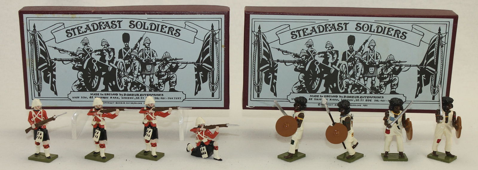 Steadfast Soldiers Lot Black Watch Fuzzy Wuzzies (1 of 1)