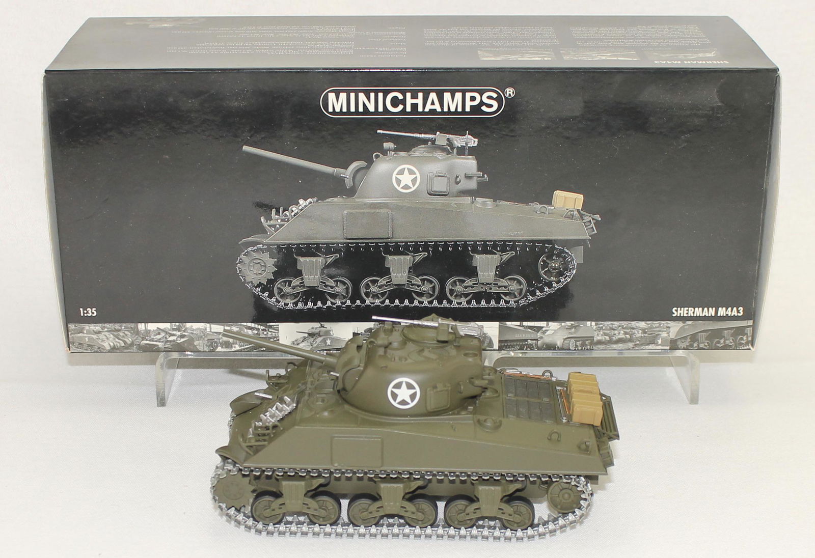 Minichamps US Sherman Tank (1 of 3)