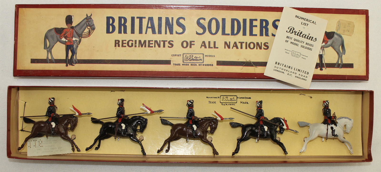 Britains Set #66 Duke of Connaught's  Lancers (1 of 1)