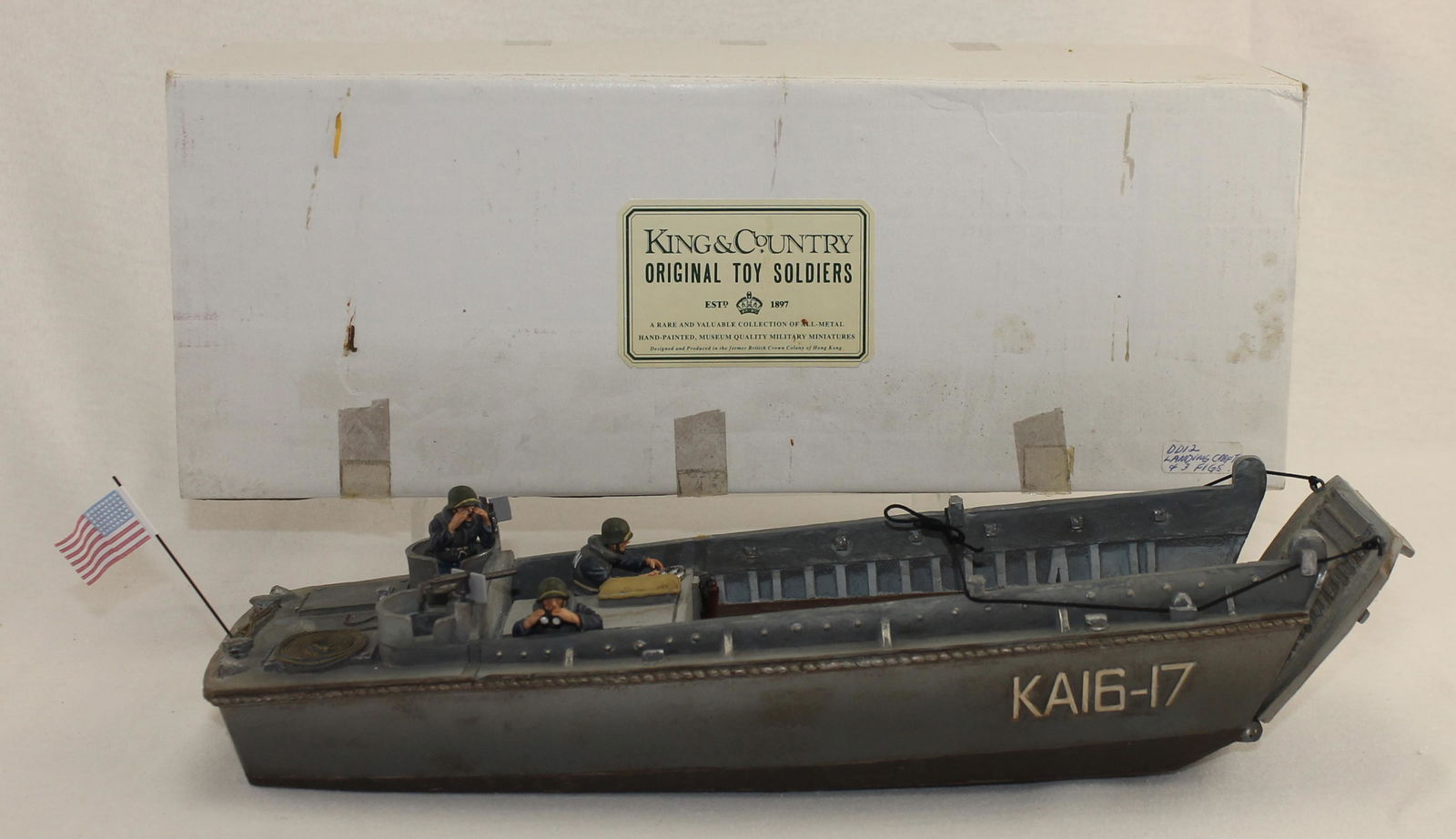 King & Country Set US Landing Craft with Troops (1 of 5)