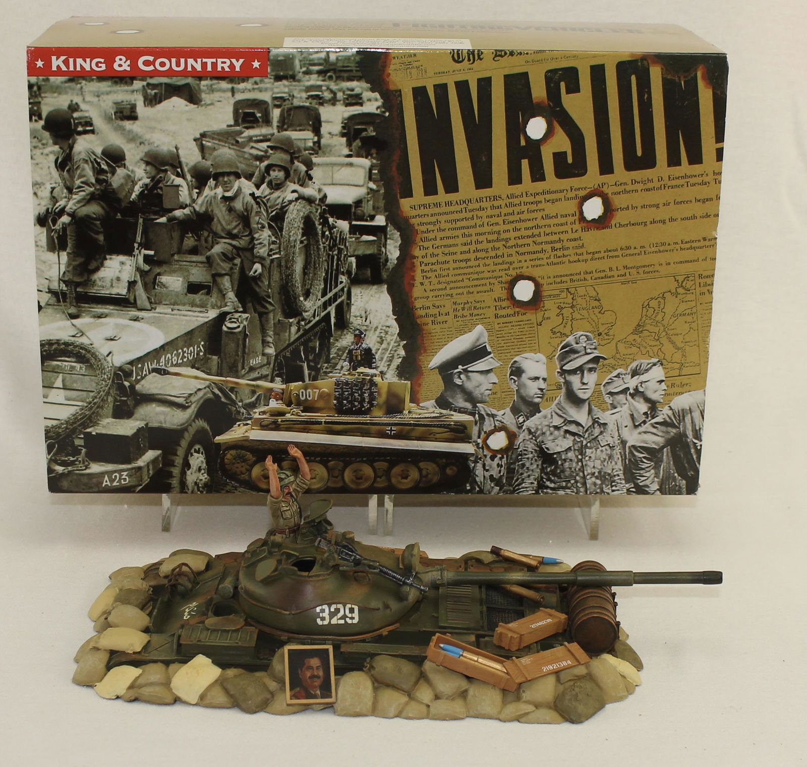 King and Country Set Iraqi T 62 Tank (1 of 1)