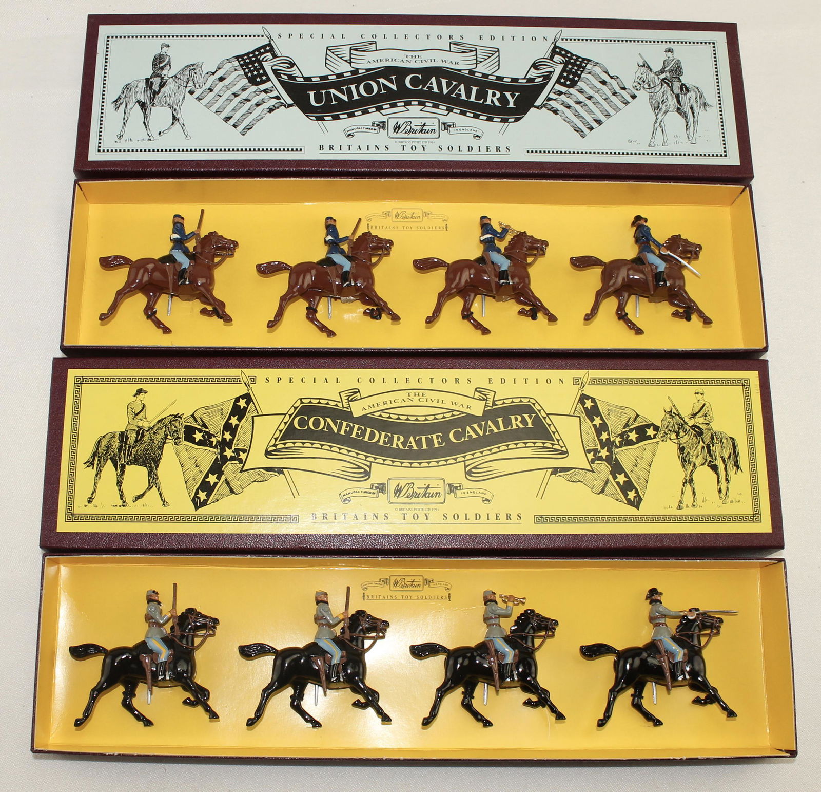 Britains Lot Confederate and Union Cavalry (1 of 1)