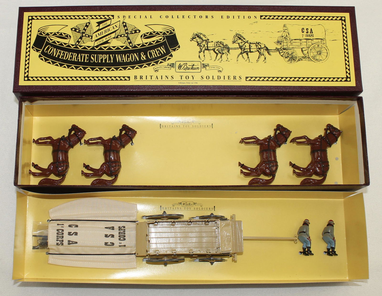 Britains Set Confederate Supply Wagon (1 of 1)