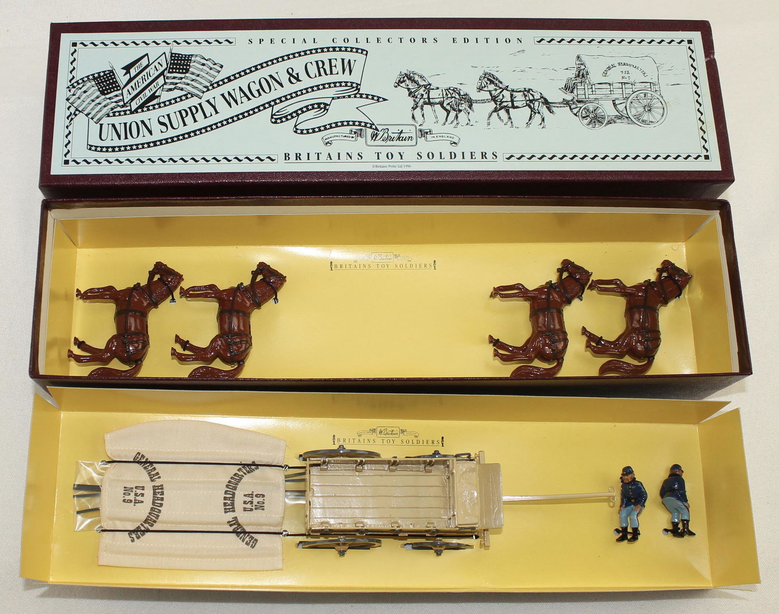 Britains Set Union Supply Wagon (1 of 1)